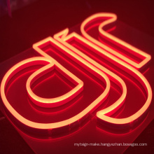 High quality fashion custom soft led flex neon logo sign wholesale led neon sign for store
